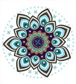 Boho Blooming Flower