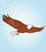 Pop Art Comic Falcon Bird
