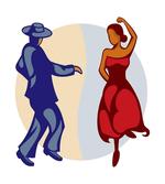 Funky Dancer Couple