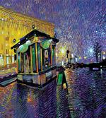 Kyiv City Night Art