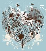 Swirls and Petal Retro