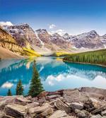 Calm Lake and Mountain