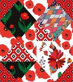 Slavic Patchwork Poppy