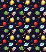 Cosmos with Sun Planets artwork