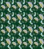 Cartoonish Flowers Butterfly