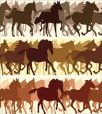Monochrome Animal Silhouettes