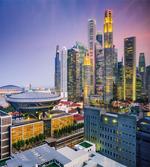 Skyline of Singapore
