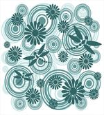 Abstract Daisy Flower artwork
