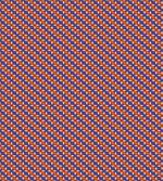 Bicolour Floral Grid