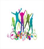 Teen Dance Floral Vivid