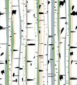 Trunks of Birches Pattern