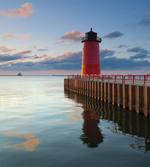 Calm Milwaukee Lighthouse