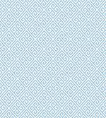 Pale Blue Maze Tile
