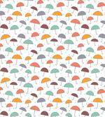 Rain Colorful Umbrellas