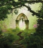 Fantasy Gate in Forest