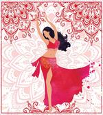 Belly Dancer Woman artwork