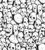 Grungy Skulls Halloween