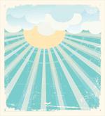 Sun Rays Clouds