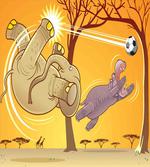 Elephant and Hippo Ball