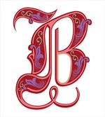 Gothic Abstract B Sign