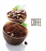 Ground Coffe Wooden Bowl