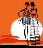 Women on Desert