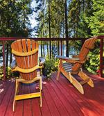 Adirondack Chairs on Porch