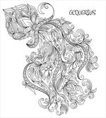 Floral Astrology Aquarius