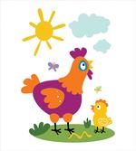 Chicken Baby Cartoon
