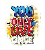 Cartoon Style Life Message