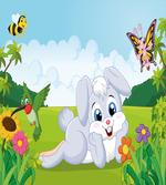 Rabbits Grass Bees
