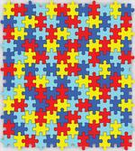Colorful Puzzle Pieces artwork