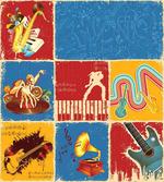 Music Jazz Grunge Boho