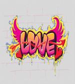 Love Words on Brick