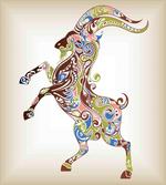 Reared up Grandioso Goat artwork