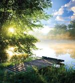 Fishing Pier by River
