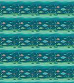 Cartoon Ocean Composition