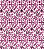 Pink Hearts and Circles