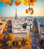 Aerial View Eiffel Tower