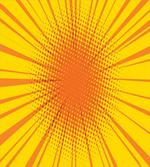Retro Sun Burst
