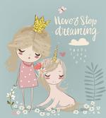Princess Girl Unicorn