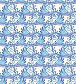 Abstract Blue Waves Drops