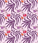 Huge Leaves and Flowers Art artwork