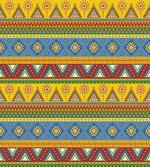 Folk Motif Mexican Sun