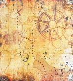 Antique Grunge Rusty Map