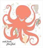 Octopus Holding Sap