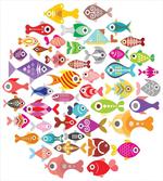 Colorful Aquarium Fishes artwork