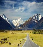 Snowy Mountains Alps artwork