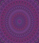 Vintage Purple Mandala
