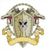 Shield Dragon Medieval